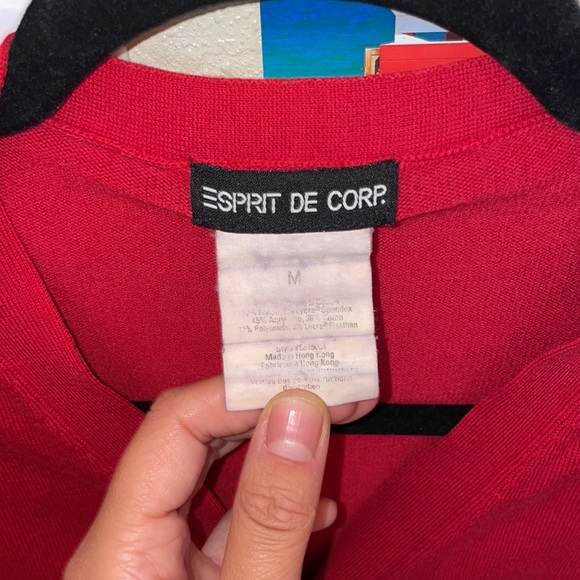 Red Cardigan - Picture 6 of 6